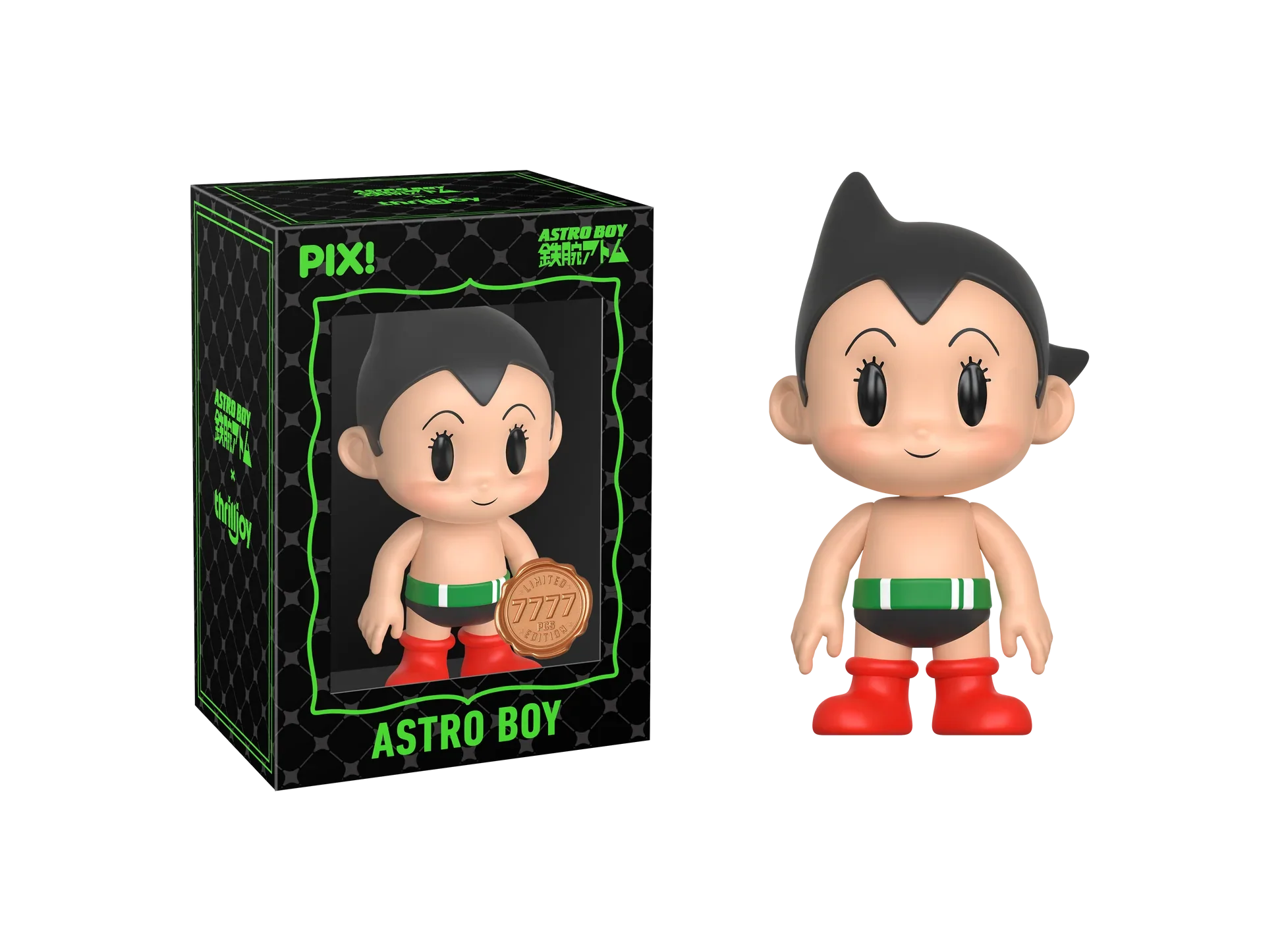 [Thrilljoy] Astro Boy - Astro Boy LE7777 PIX Vinyl Figure (1 in 6 Chance at Chase) Ralphie's Funhouse