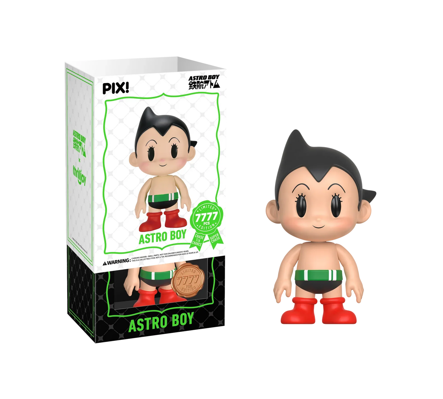 [Thrilljoy] Astro Boy - Astro Boy LE7777 PIX Vinyl Figure (1 in 6 Chance at Chase) Ralphie's Funhouse