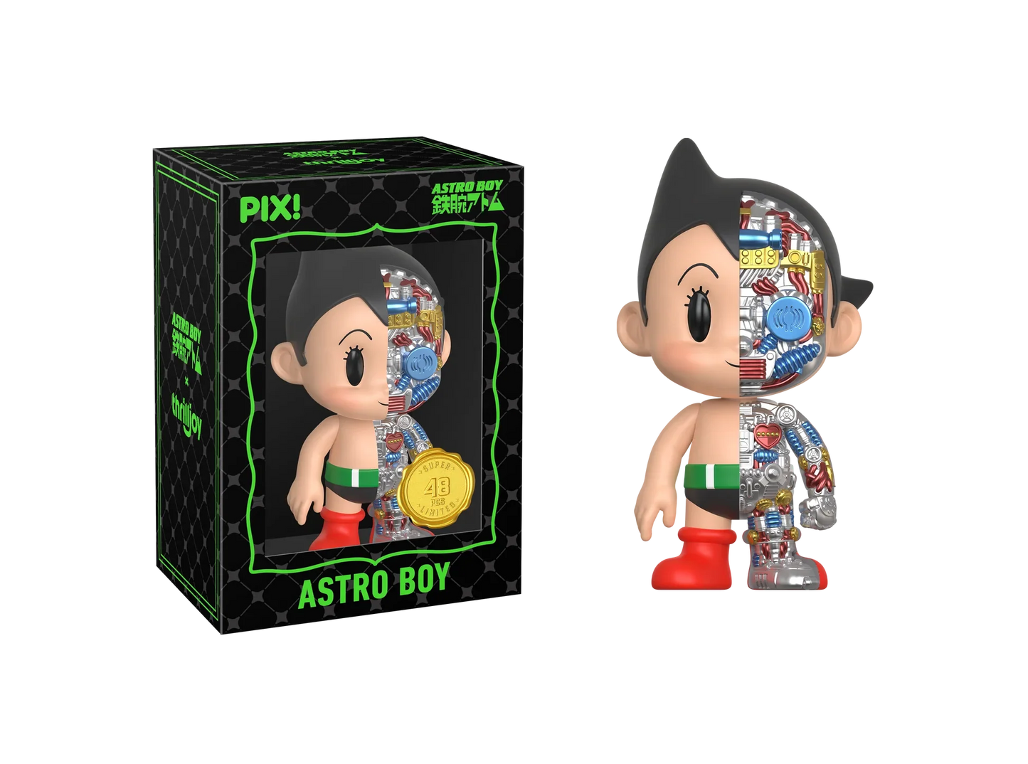 [Thrilljoy] Astro Boy - Astro Boy LE7777 PIX Vinyl Figure (1 in 6 Chance at Chase) Ralphie's Funhouse
