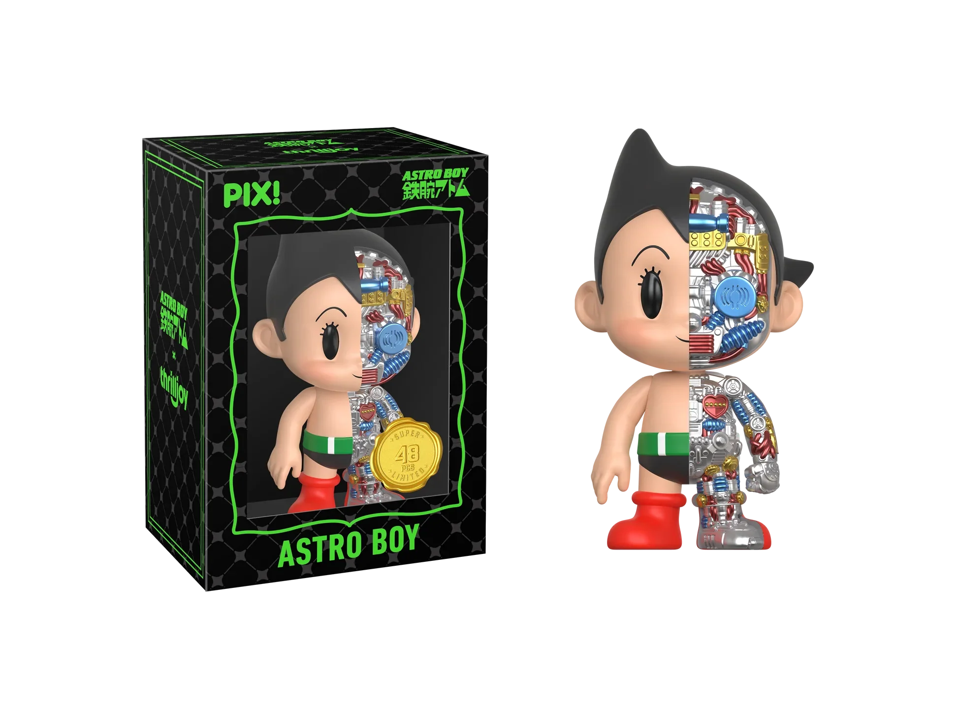 [Thrilljoy] Astro Boy - Astro Boy LE7777 PIX Vinyl Figure (1 in 6 Chance at Chase) Ralphie's Funhouse
