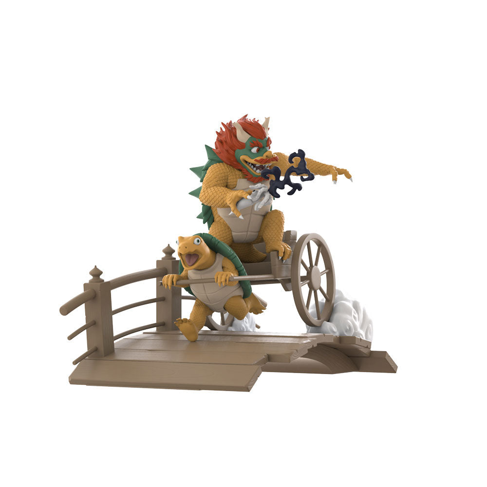 Migthy Jaxx Art Toy – Ukiyo-E Rickshaw Kart Turtle Daimao By Jedhenry – Mighty Jaxx Figure Super Anime Store