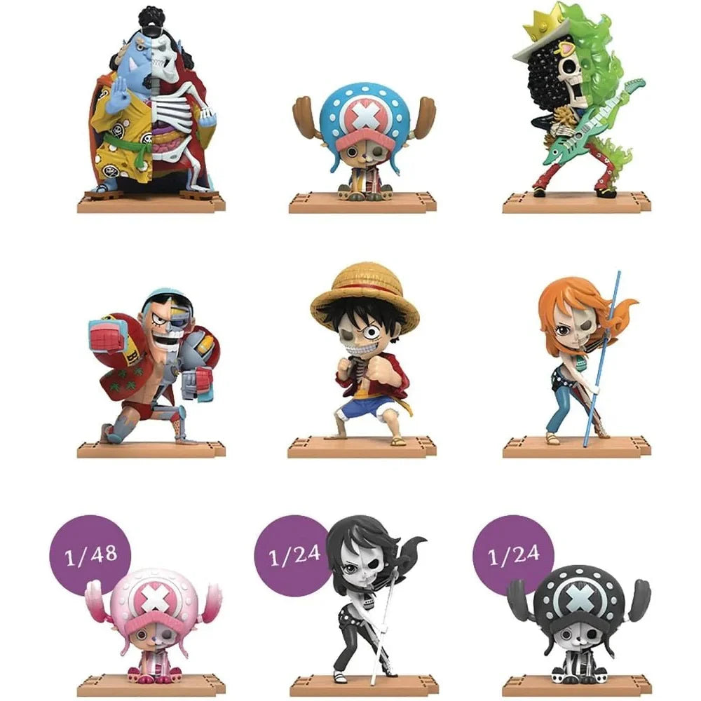 Mighty Jaxx One Piece Freeny's Hidden Dissectibles Wave 2 Figure - Blind Box (1 Blind Box) Super Anime Store