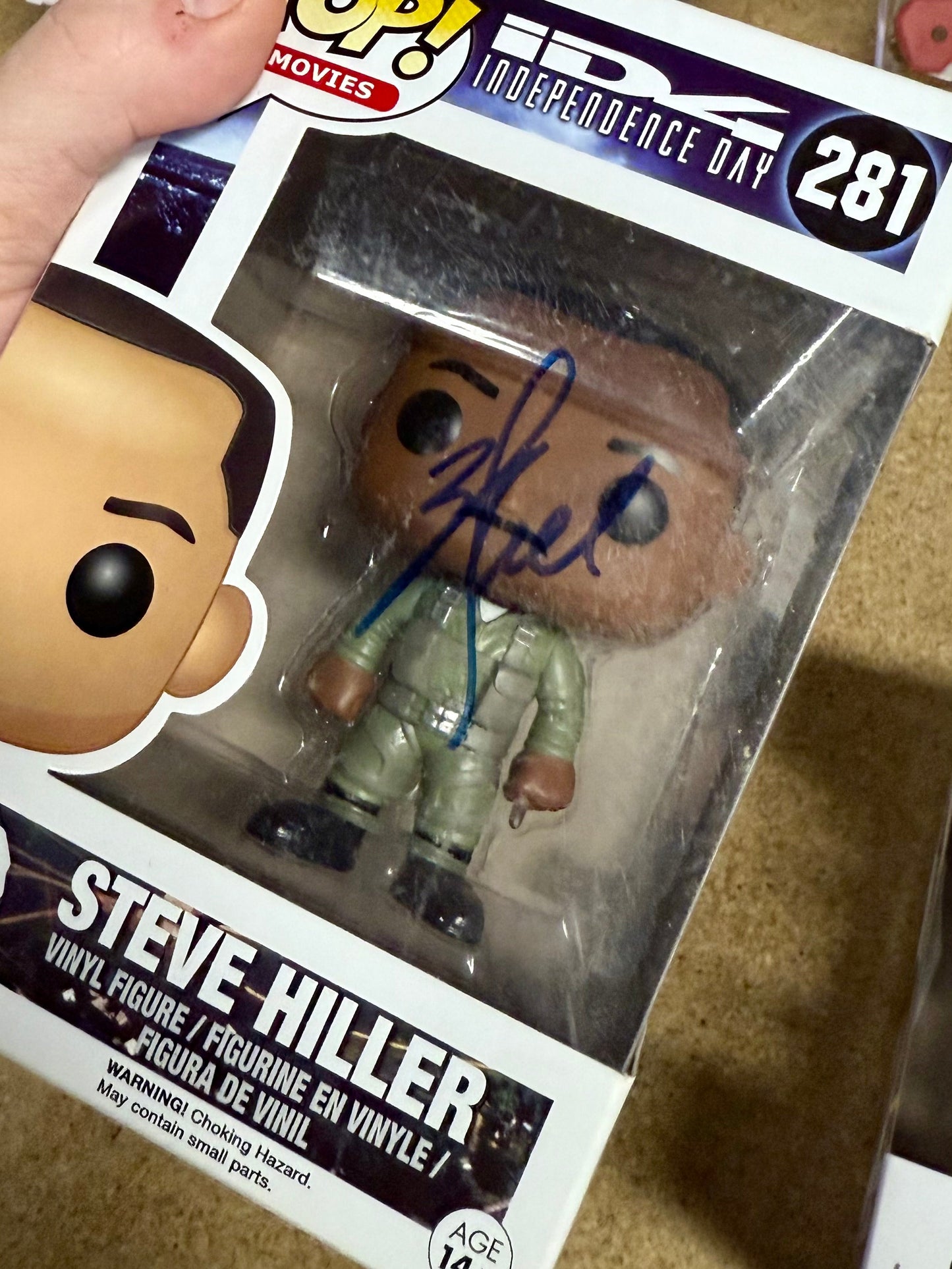 Will Smith (Steve Hiller) & Jeff Goldblum (David Levinson) Signed Independence Day Funko Pop! JSA & PSA COA Set of 2 Mustang Comics