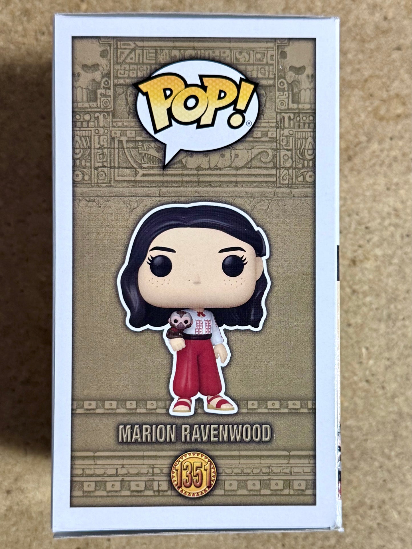 Karen Allen Signed Marion Ravenwood Indiana Jones Funko Pop! #1351 With JSA COA Mustang Comics
