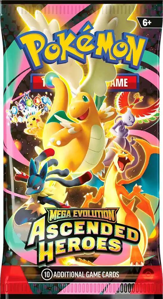 Mega Evolution: Ascended Heroes - Booster Pack Trading Card World