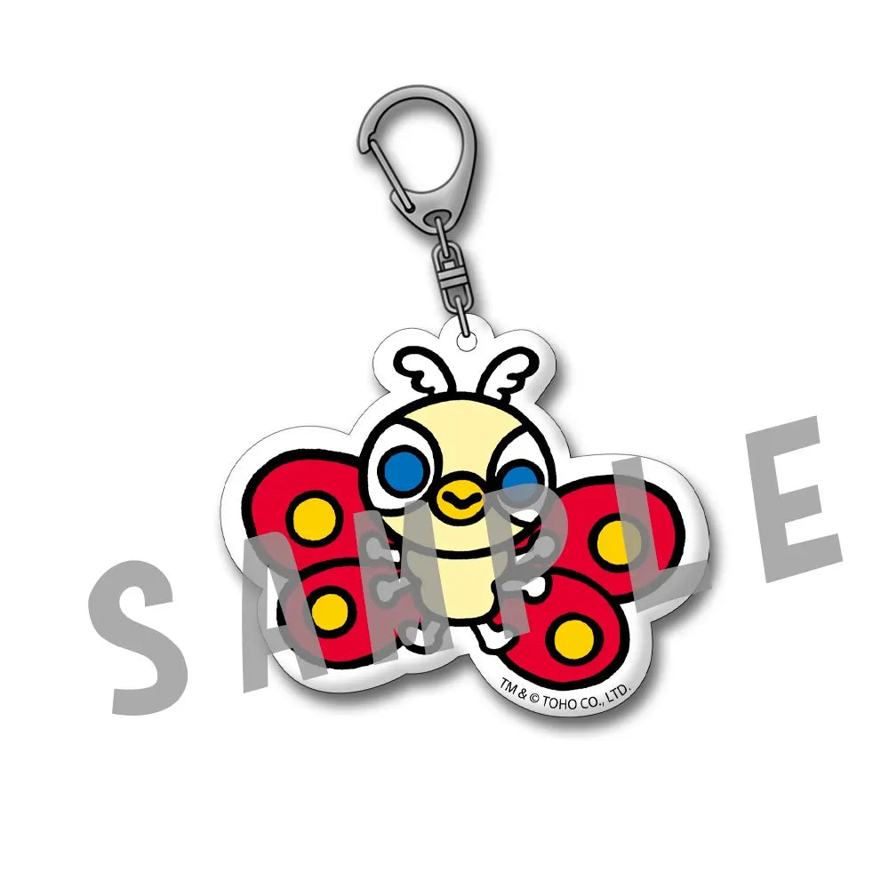 GODZILLA CHIBI ACRYLIC KEYCHAIN - Mothra Anime Pop