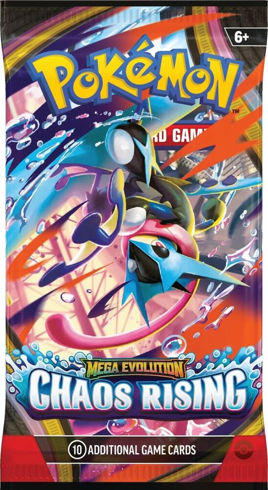 Pokémon TCG Mega Evolution: Chaos Rising Booster Pack [ME04] Super Anime Store