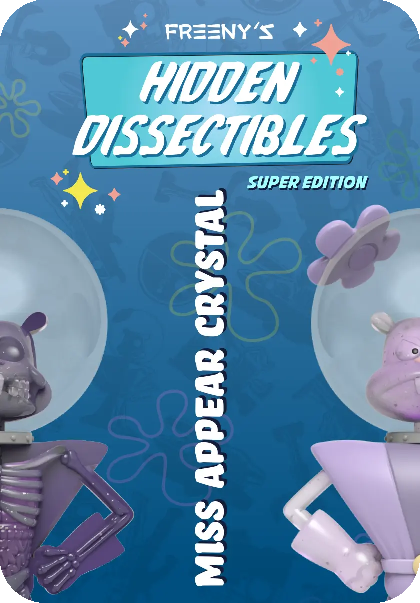 Freeny's Hidden Dissectibles SpongeBob SquarePants Series 04 Super Edition Blind Box - Mighty Jaxx Super Anime Store