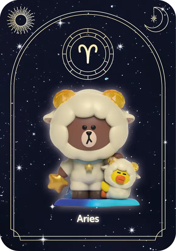 Kwistal: LINE Horoscope Series Primus (1 Blind Box) Super Anime Store