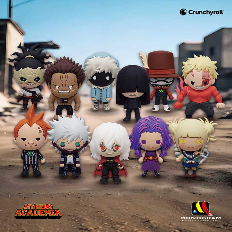 My Hero Academia 3D Foam Bag Clip, Series 10 Super Anime Store