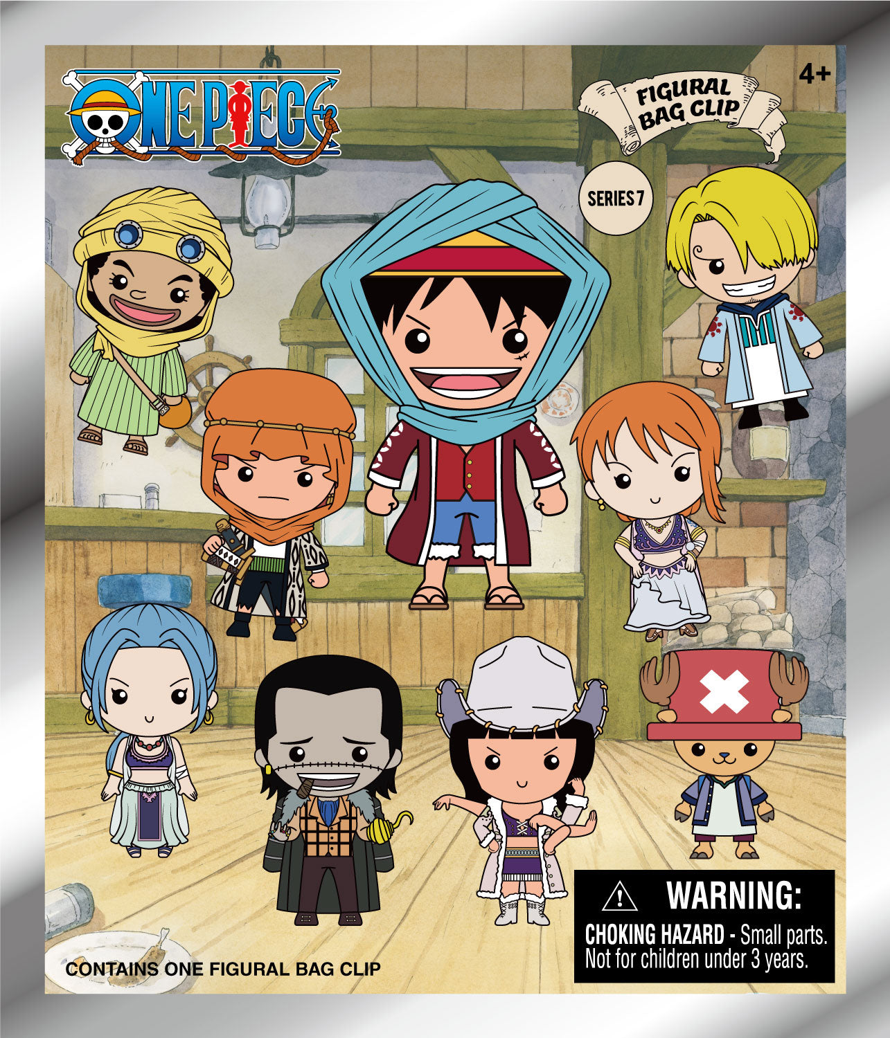 One Piece 3D Foam Bag Clip Series 7 – Blind Bag Keychain | Monogram Super Anime Store