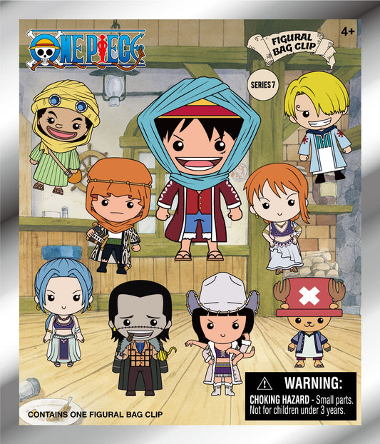 One Piece 3D Foam Bag Clip Series 7 – Blind Bag Keychain | Monogram Super Anime Store