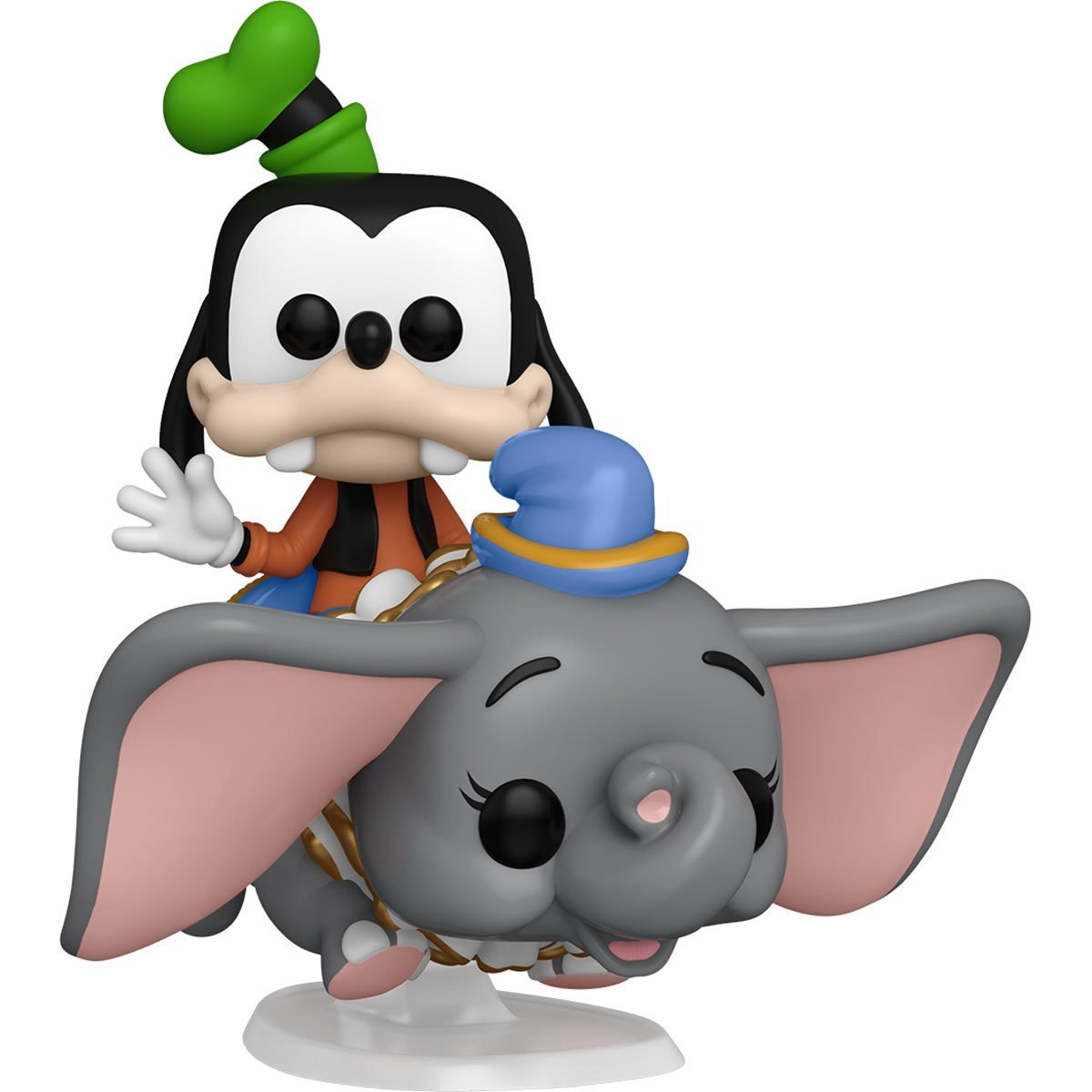 Funko Pop! Walt Disney World 50th Anniversary Dumbo Ride with Goofy Josh's Cards