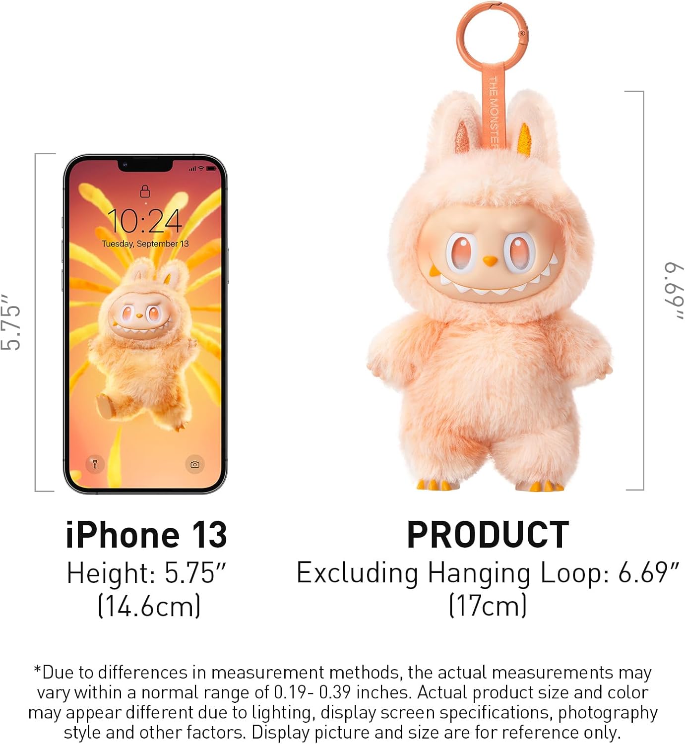 POP MART The Monsters Big into Energy Series-Vinyl Plush Pendant Blind Box, Blind Box Figures, Random Design Action Figures Collectible Toys Home Decorations, Single Box STYLE MART