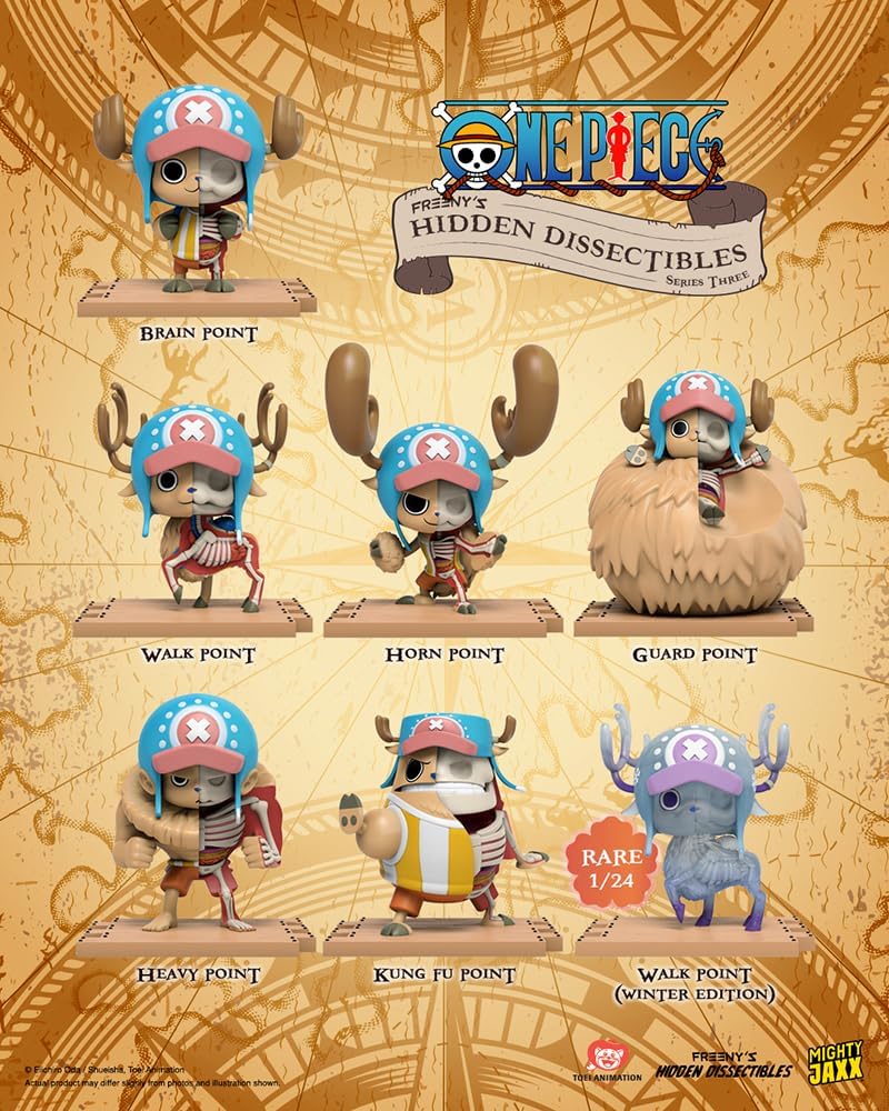 Freeny's Hidden Dissectibles: One Piece Series 3 Chopper Edition Blind Box – Mighty Jaxx Super Anime Store