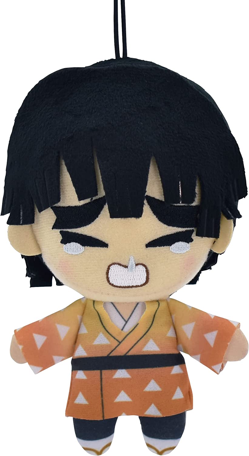Demon Slayer Zenitsu Agatsuma Plush Toy - Official Kimetsu no Yaiba Collectible Super Anime Store