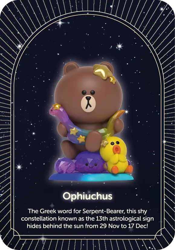 Kwistal: LINE Horoscope Series Primus (1 Blind Box) Super Anime Store