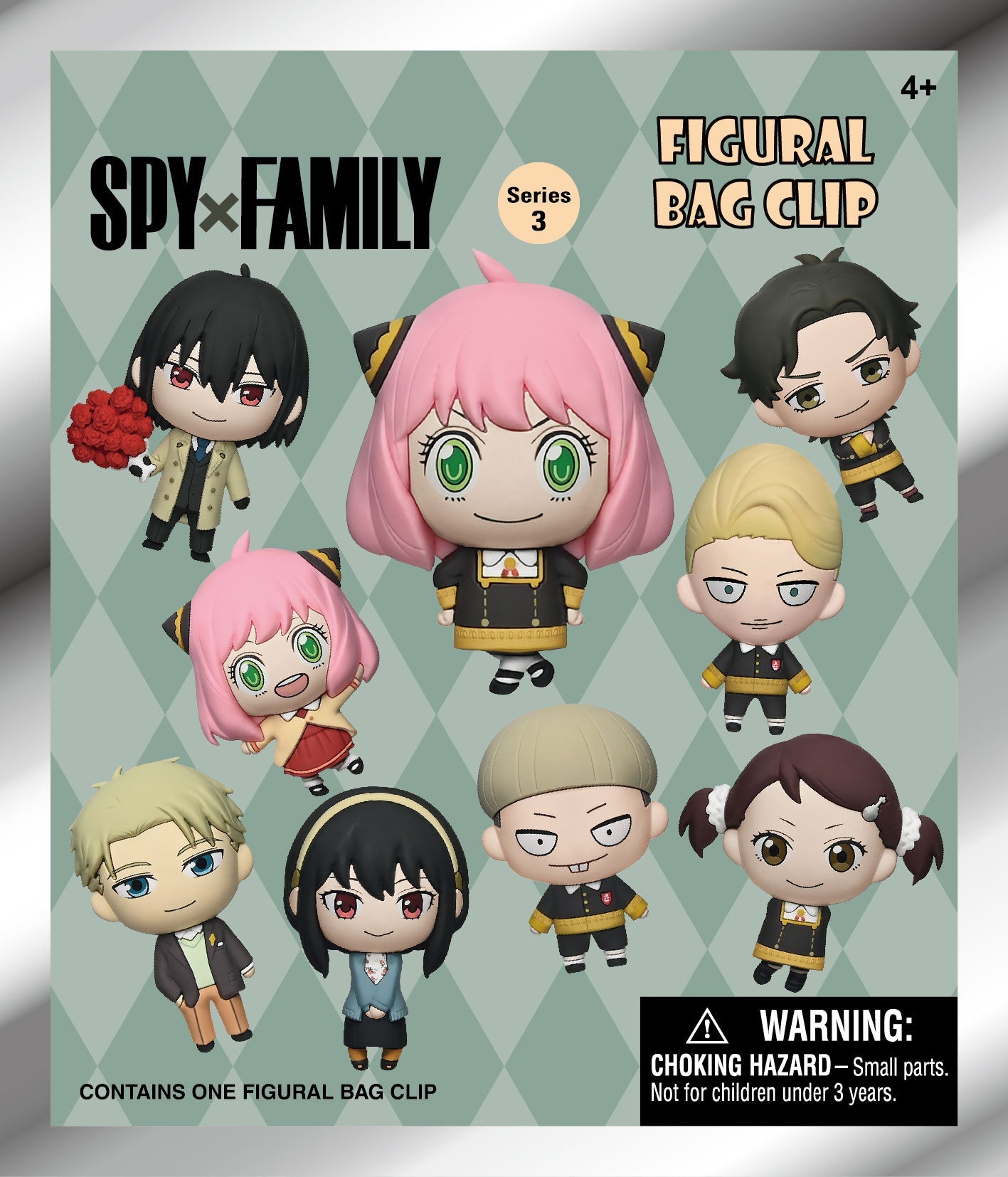 Spy x Family 3D Foam Bag Clip Blind Bag - Series 3 | Official Monogram Super Anime Store