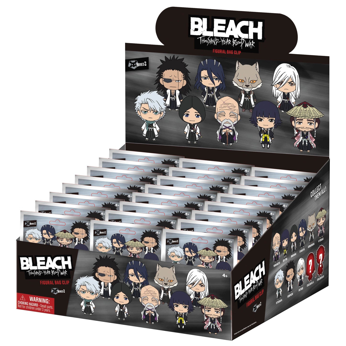 Bleach Thousand-Year Blood War 3D Foam Bag Clip, Series 2 Blind Bag Super Anime Store