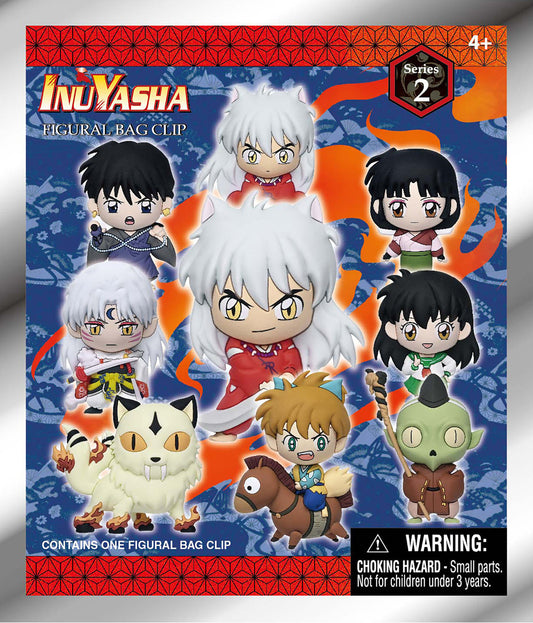 Inuyasha 25th Anniversary 3D Foam Bag Clip – Series 2 Blind Box Super Anime Store