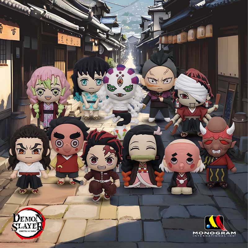 Demon Slayer Season 3 3D Foam Bag Clip Series 7 - Blind Bag Collectible Super Anime Store