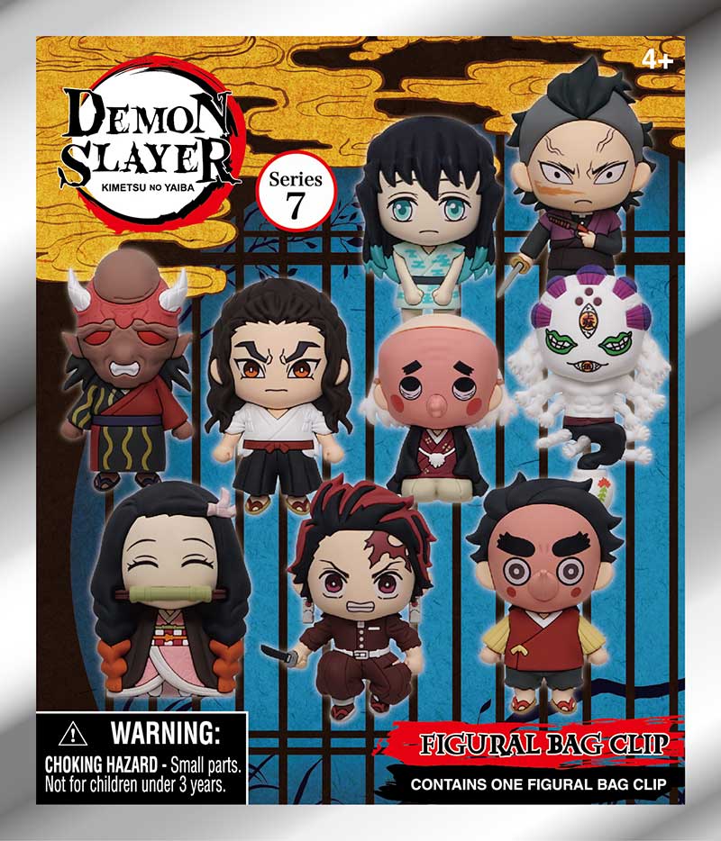 Demon Slayer Season 3 3D Foam Bag Clip Series 7 - Blind Bag Collectible Super Anime Store