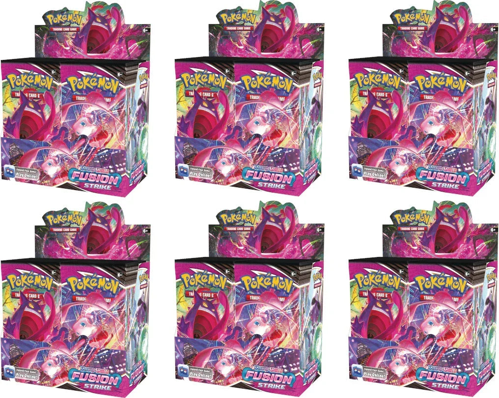 Sword & Shield: Fusion Strike - Booster Box Case Trading Card World