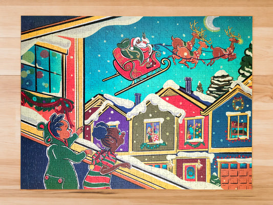 "Twas The Night Before Christmas" by Lo'Vonia Parks Puzzles of Color