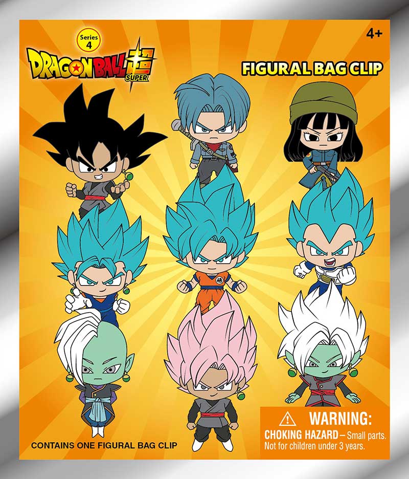Dragon Ball Super 3D Foam Bag Clip – Series 4 Blind Bag Super Anime Store