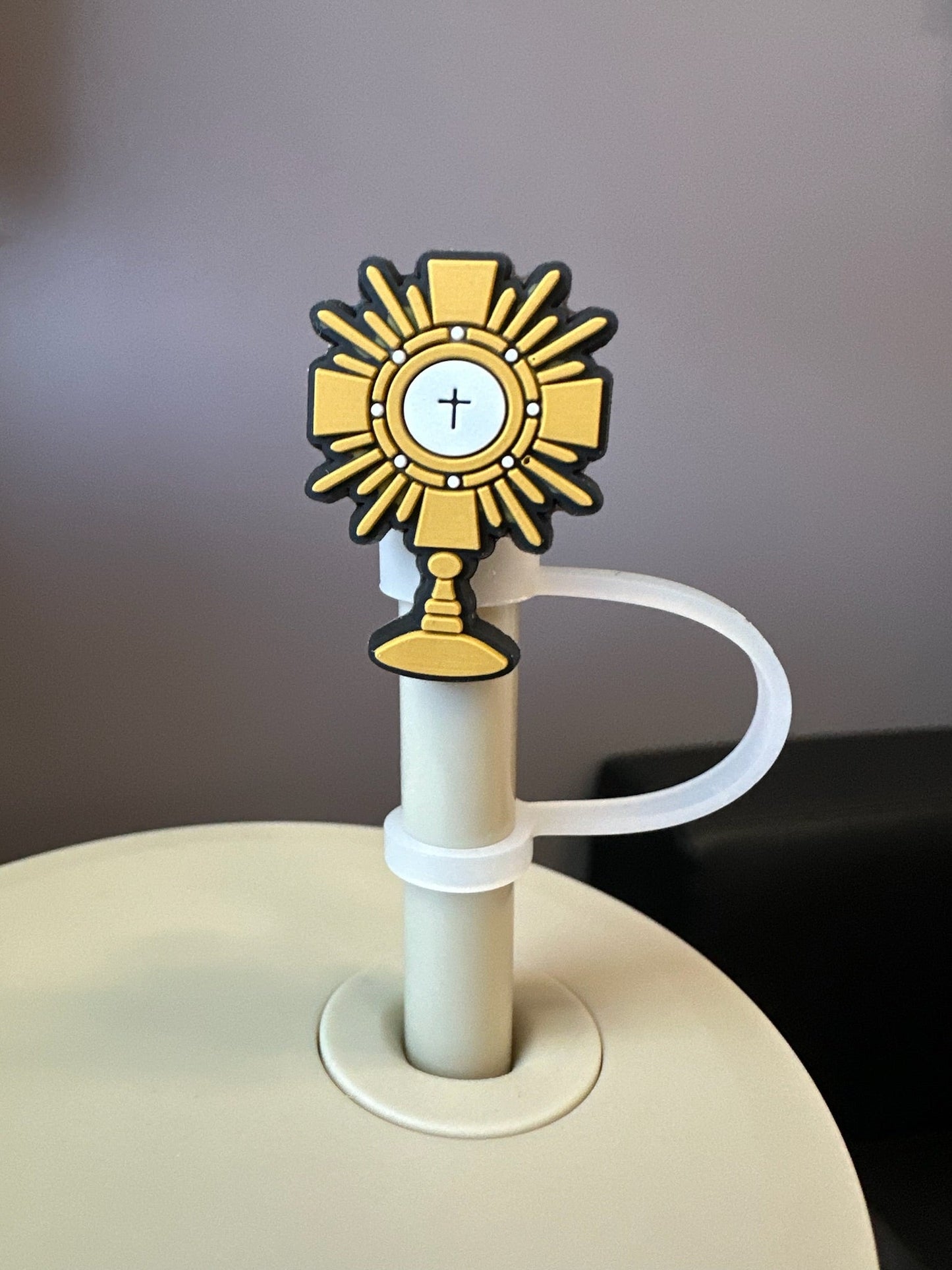 Catholic Straw Toppers: Adoration (a 2 pack!)