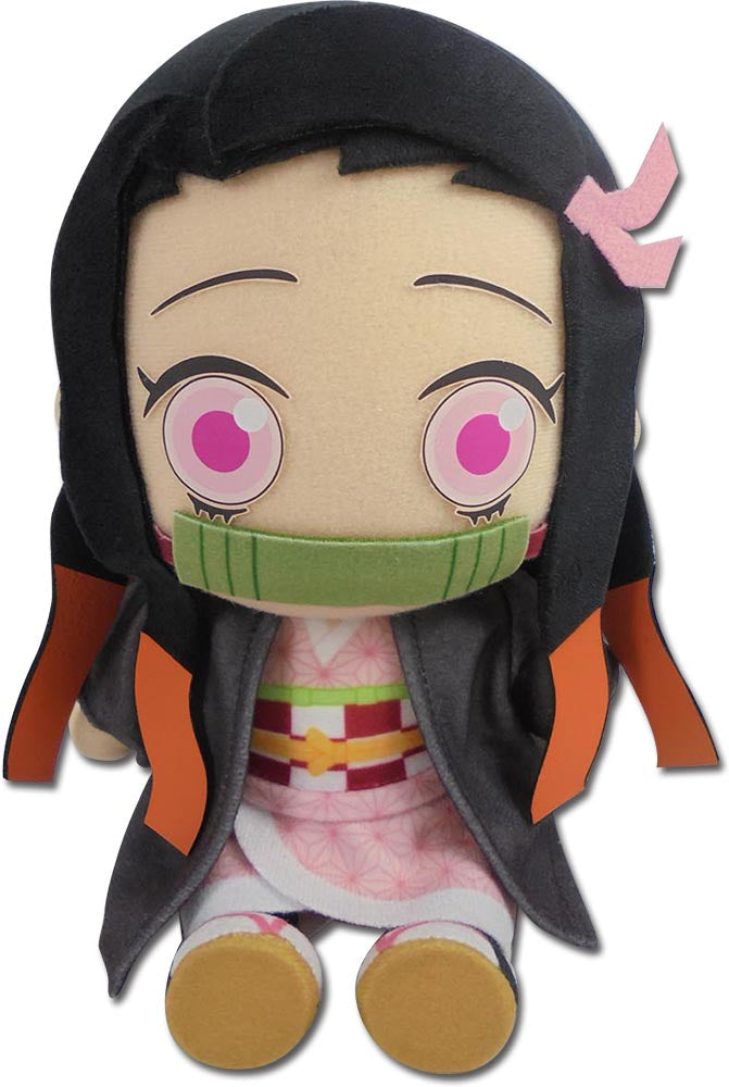 Demon Slayer Nezuko Kamado 7'' Sitting Plush – Official Licensed Collectible Super Anime Store