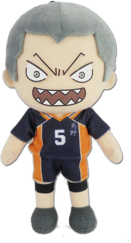 Haikyu!! Ryunosuke Tanaka Plush 8 Inch - Official Anime Collectible Super Anime Store
