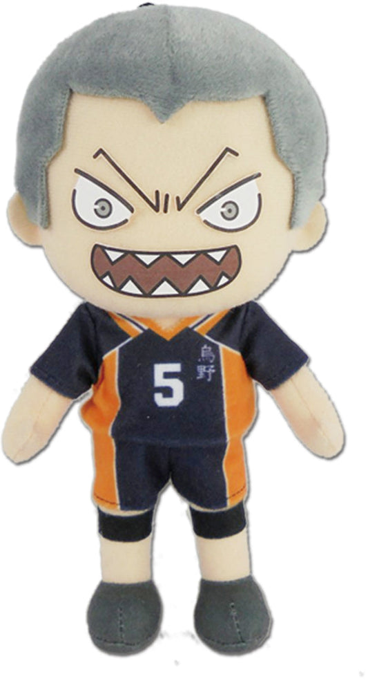 Haikyu!! Ryunosuke Tanaka Plush 8 Inch - Official Anime Collectible Super Anime Store