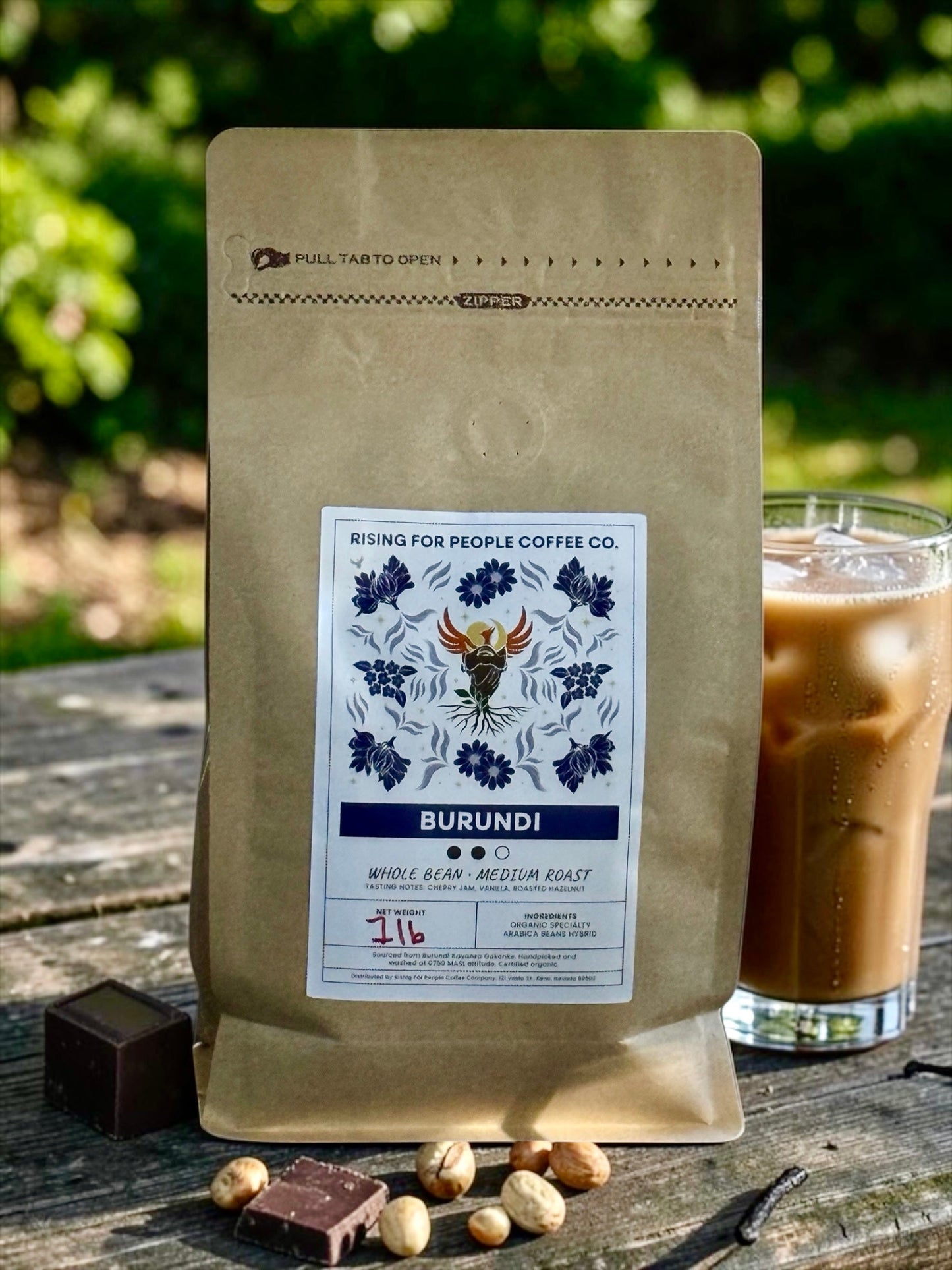 Burundi — Whole Bean, Medium Roast Coffee
