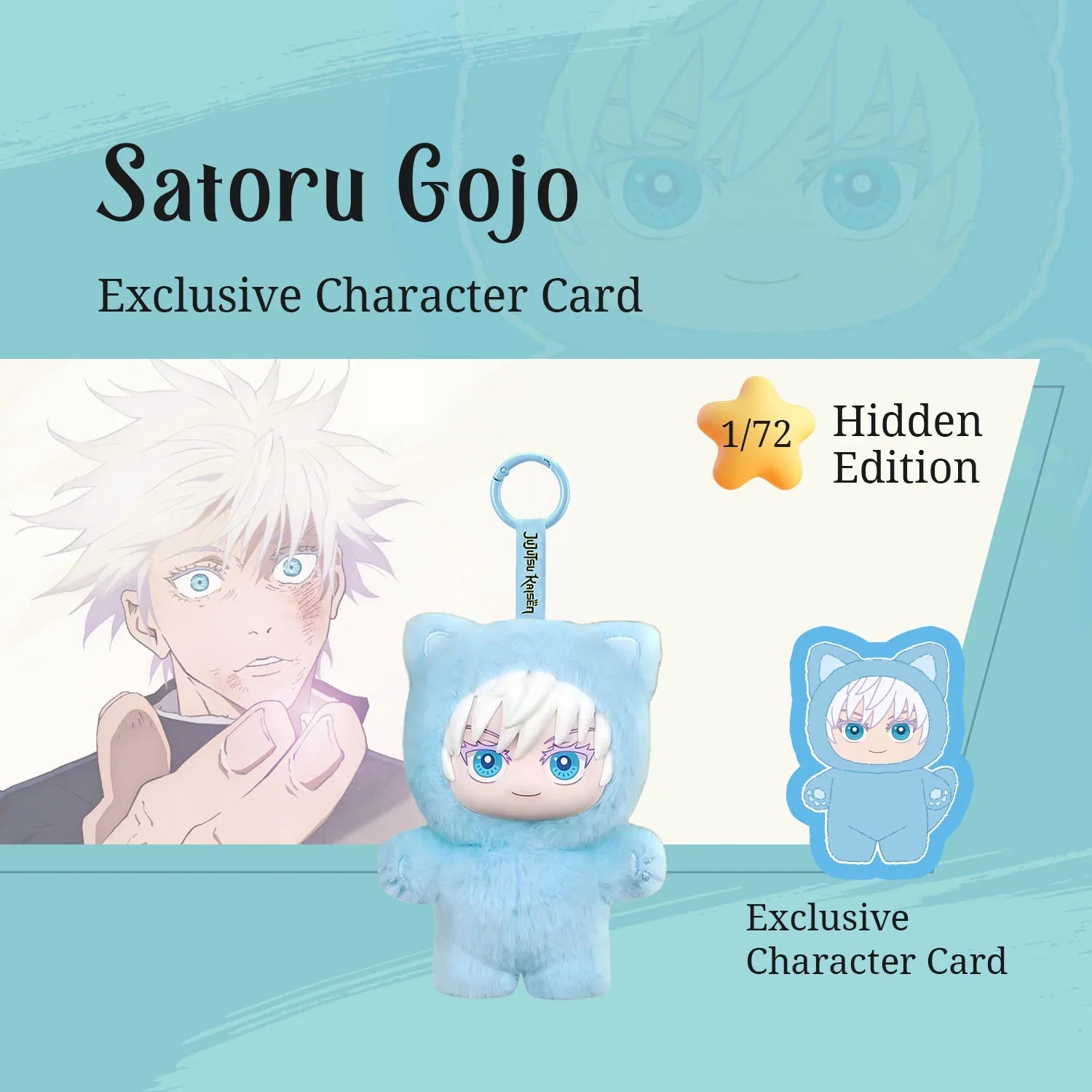 Puremind x Jujutsu Kaisen Cat Ear Plush Series Vinyl Blind Box - Official JJK Collectible Super Anime Store