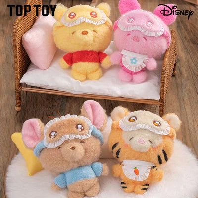 [In Stock] MINISO Disney Squinting Sleepwear Series Plush Keychains Gift Blind Box Ralphie's Funhouse
