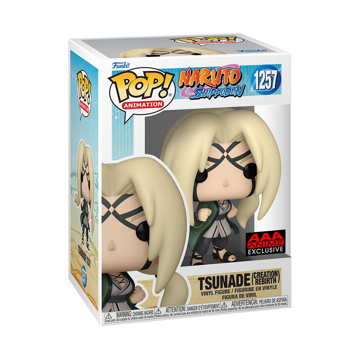 Funko Pop 1257 Naruto: Shippuden Tsunade Creation Rebirth Pop! Vinyl Figure - AAA Anime Exclusive Super Anime Store