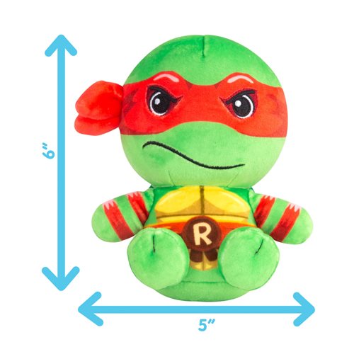 Club Mocchi Mocchi Teenage Mutant Ninja Turtles Raphael Junior 6-Inch Plush Collectors Row
