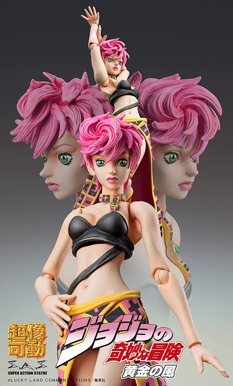 MediCos JoJo’s Bizarre Adventure Part 5: Chozo Kado Trish UNA Super Action Statue Figure Super Anime Store