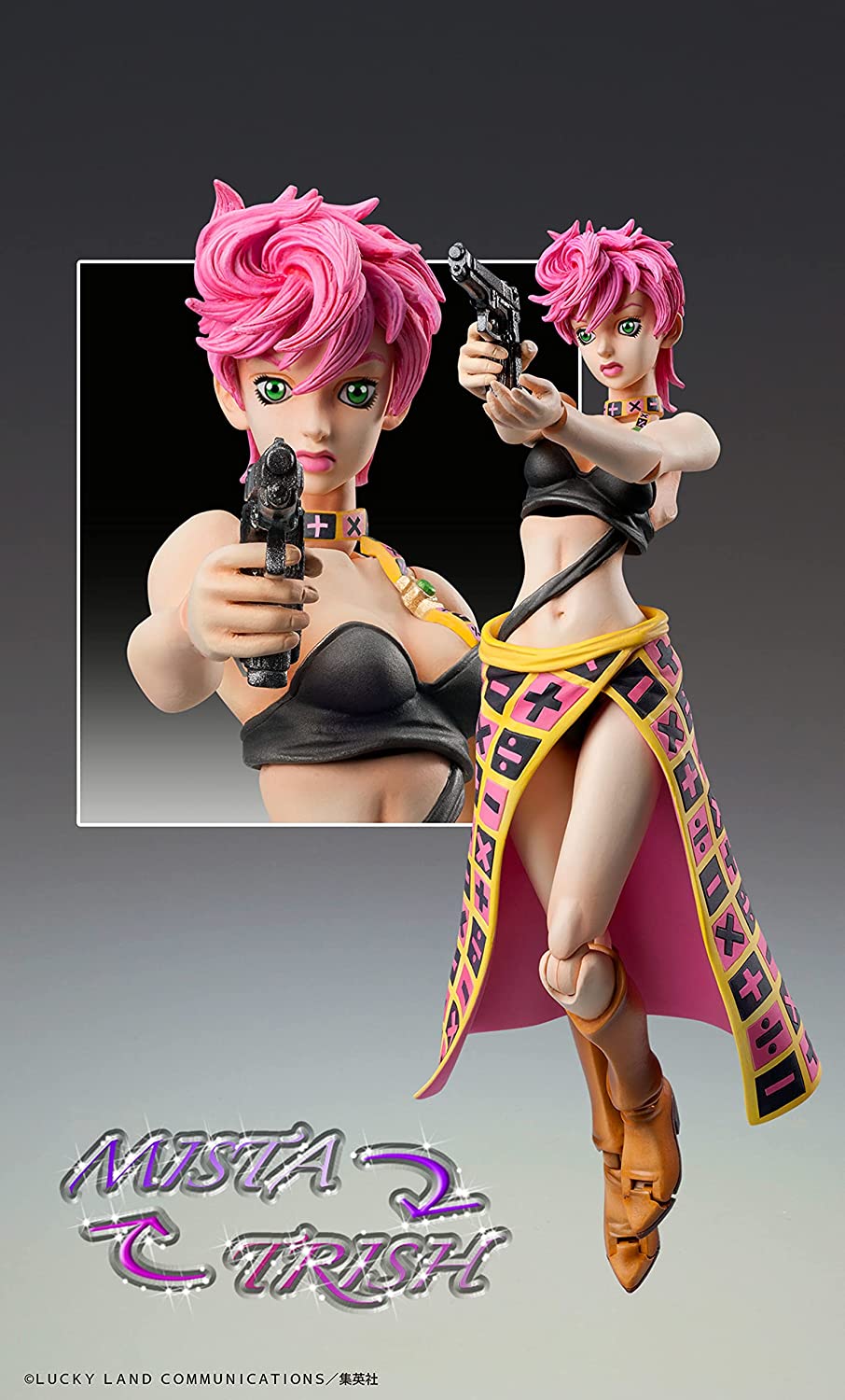 MediCos JoJo’s Bizarre Adventure Part 5: Chozo Kado Trish UNA Super Action Statue Figure Super Anime Store