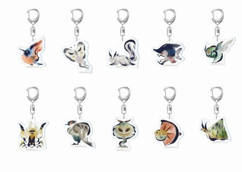 MONSTER HUNTER RISE ORGANISMS ICON TRADING ACRYLIC KEYCHAIN Anime Pop
