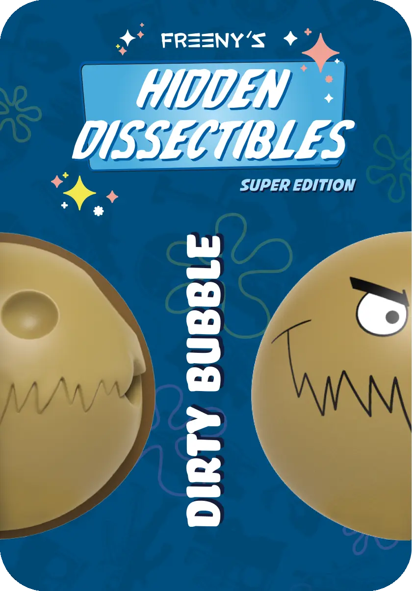 Freeny's Hidden Dissectibles SpongeBob SquarePants Series 04 Super Edition Blind Box - Mighty Jaxx Super Anime Store