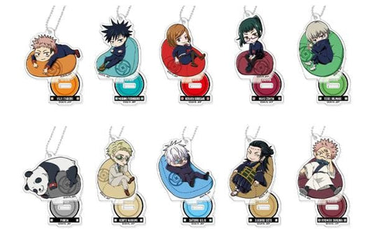 JUJUTSU KAISEN CUSHION ACRYLIC TRADING KEYCHAIN Anime Pop