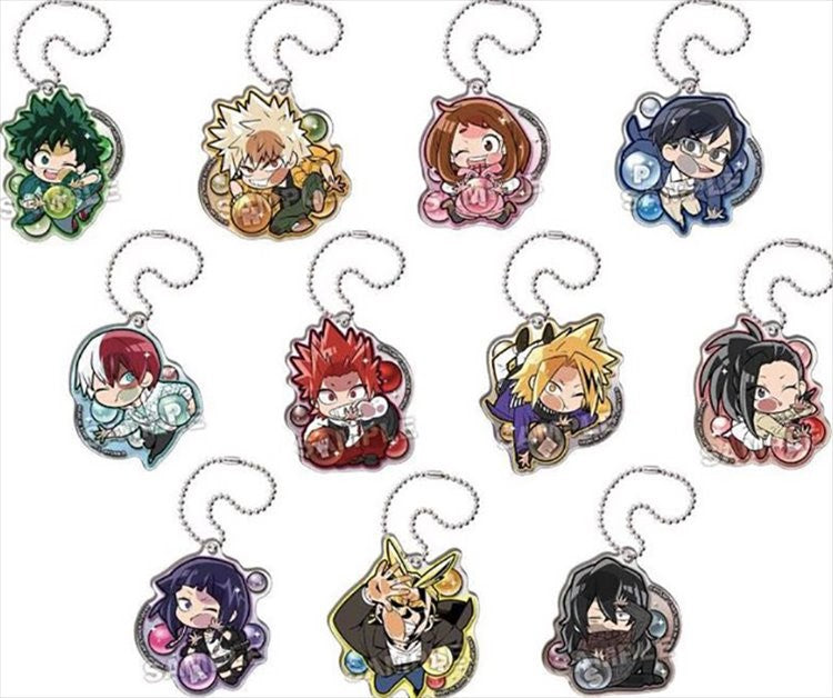 MY HERO ACADEMIA HAPPY ACRYLIC KEYCHAIN Anime Pop
