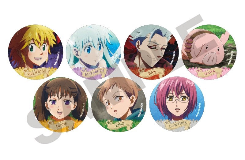 SEVEN DEADLY SINS TRADING CAN BADGE Anime Pop