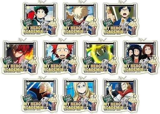 MY HERO ACADEMIA TWO HEROES ACRYLIC TRADING KEYCHAIN Anime Pop