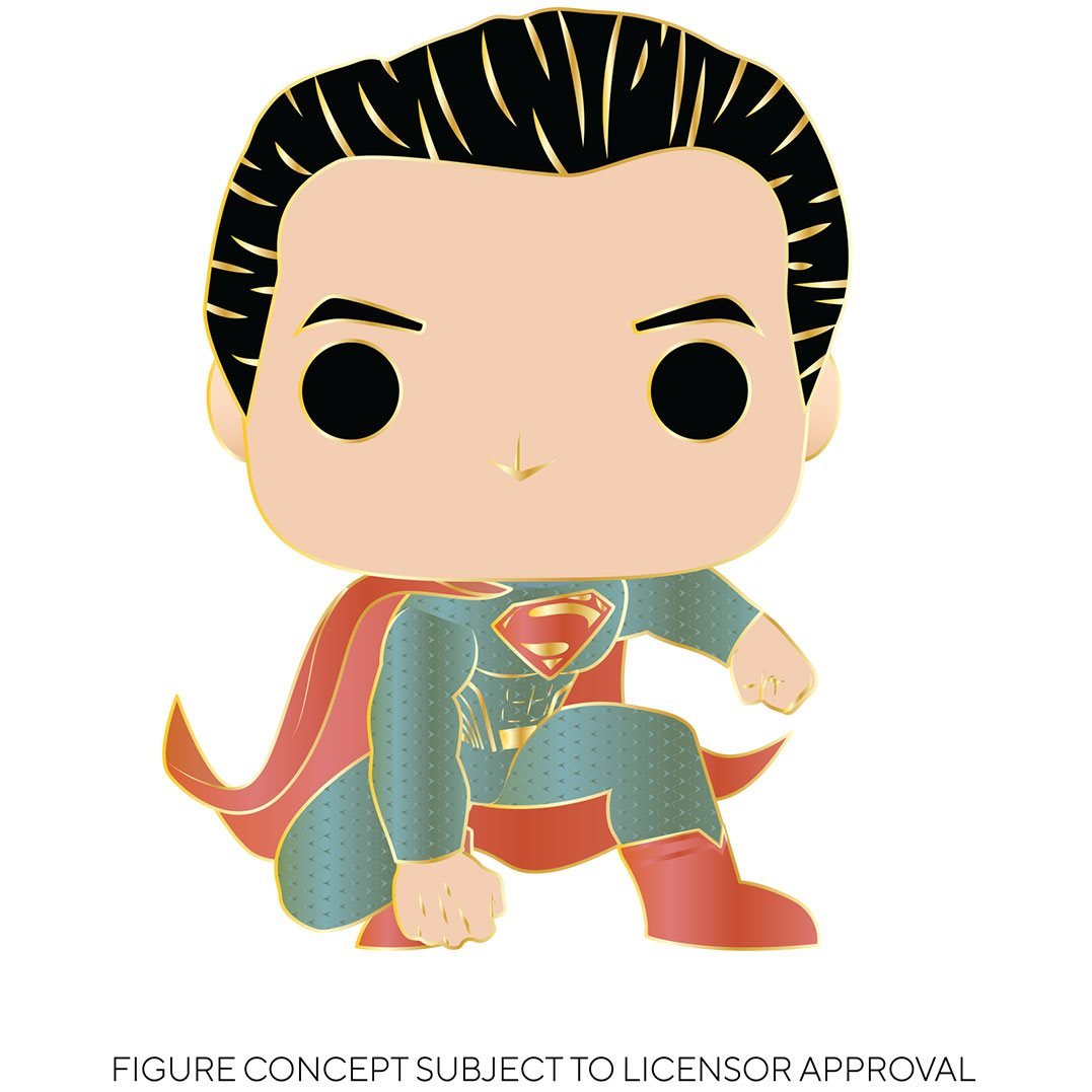 Funko Pin: Justice League - Superman Josh's Cards