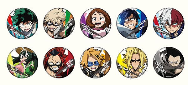 MY HERO ACADEMIA VOLUME 3 TRADING CAN BADGE Anime Pop