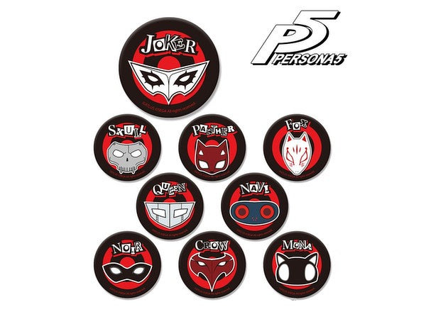 PERSONA 5 TRADING CAN BADGE Anime Pop