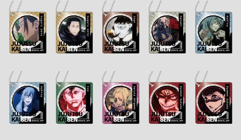 JUJUTSU KAISEN TRADING ACRYLIC KEYCHAIN - Box D Anime Pop